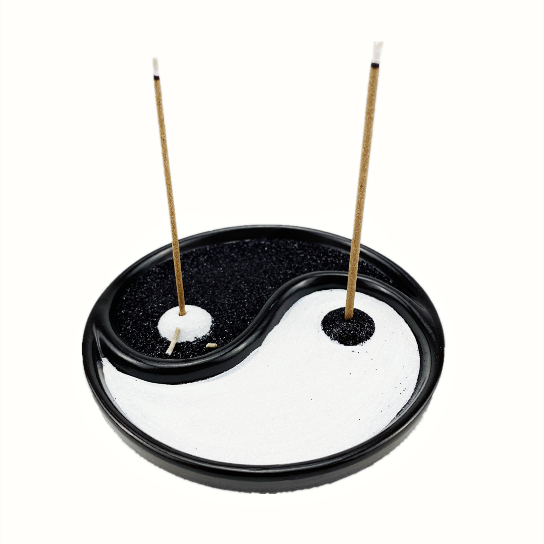 Taiji incense holder burner for incense sticks