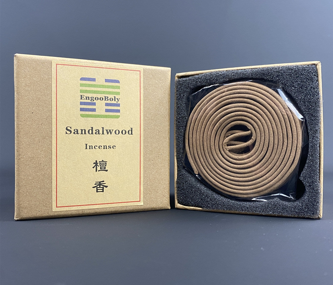 （Grade A）4hours Agarwood Oud incense coils, 48 coils pack