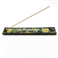 Cloisonne ceramics incense holder for incense sticks (lotus)